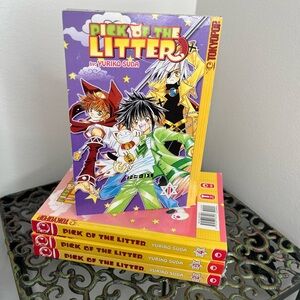 TOKYOPOP Pick of the Litter by Yuriko Suda Volumes 1-4 Manga Fantasy